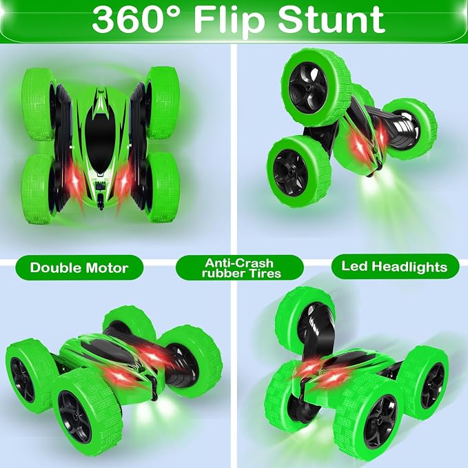 FREE TO FLY Remote Control Car for Boys 8-12: 2.4Ghz Electric Rechargeable Race - Image 2