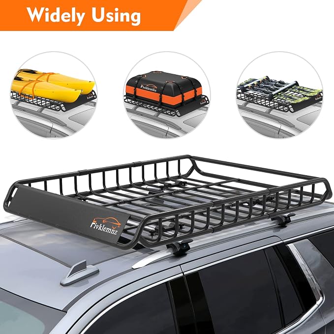 FIVKLEMNZ Car Rooftop Cargo Carrier Roof Bag Waterproof - Image 6