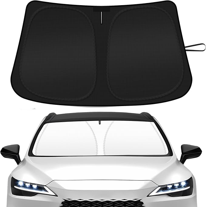 Car Windshield Sun Shade Compatible by SHINEHOME