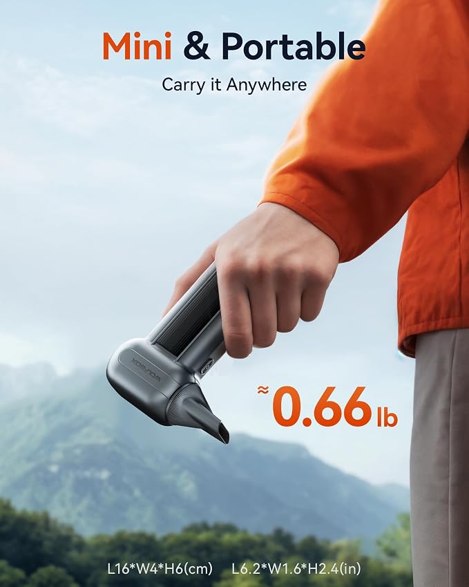 WOLFBOX MF100 Electric Air Duster-150000RPM Super Power Cordless Air Duster - Image 6