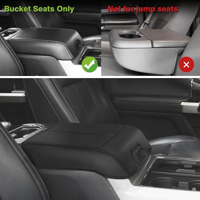 Muslogy Center Console Armrest Cover Compatible - Image 5