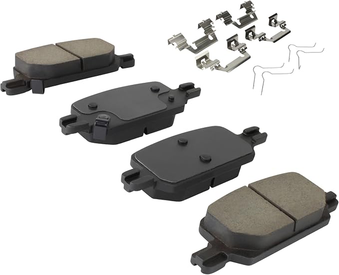 Premium Ceramic Rear Brake Pads Compatible - Image 2