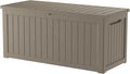 270 Gallon Outdoor Storage Box Patio Deck Box Waterproof, Resin Lockable by Decksplore%E2%80%94BuiltforOutdoor