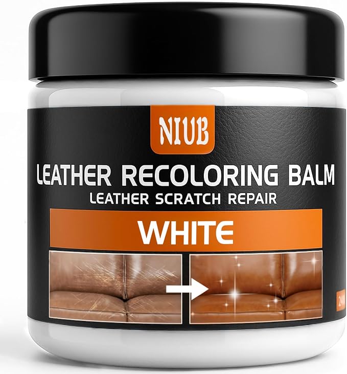 Leather Recoloring Balm Leather Color Restorer Scratch Repair Leather Paint by NIUB
