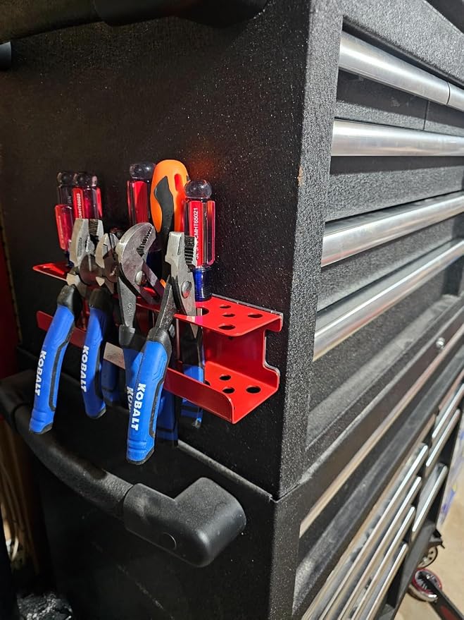ULIBERMAGNET Magnetic Screwdriver Holder, Heavy Duty Pliers Metal Organizer Rack - Image 7