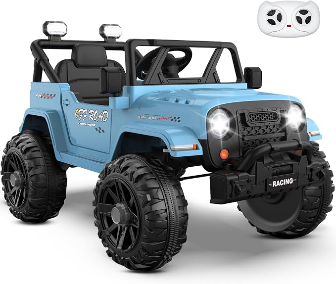12V Ride On Truck Car with Remote Control, Kids Electric Vehicles with by ARBELIofficial