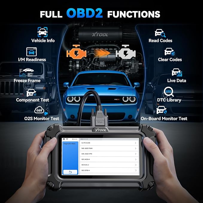XTOOL IP500 for GM OBD2 Scanner, Bidirectional Scan Tool - Image 5