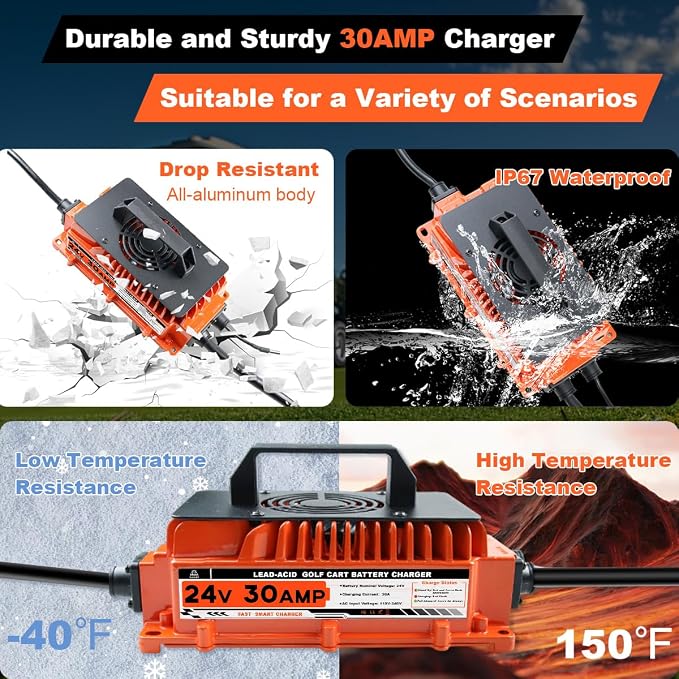 30A 24V Battery Charger 24 Volt Forklift Fast Charger - Image 5