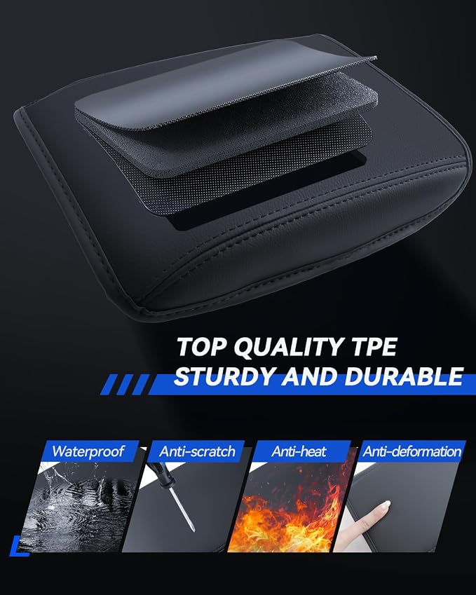 Armrest Cover for WRX 2022 2023 2024 2025 Accessories Center Console Middle Lid - Image 6