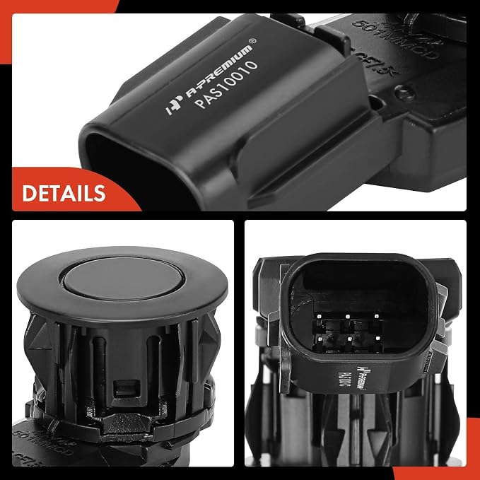 A-Premium 4-PC Reverse Backup Parking Assist Sensor Compatible - Image 8