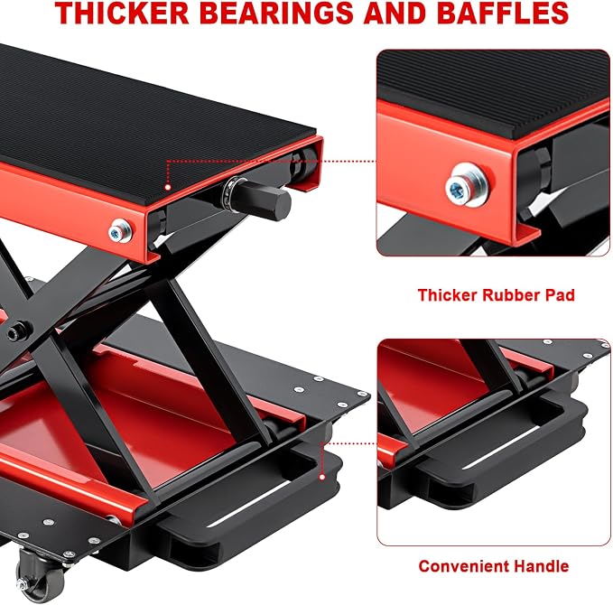CXRCY1200 LBS Motorcycle Jack - Image 7