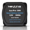 Dual Battery Isolator Heavy Duty 300 AMP 1000 AMP Peak Voltage Sensitive Relay by KeyLine+Chargers