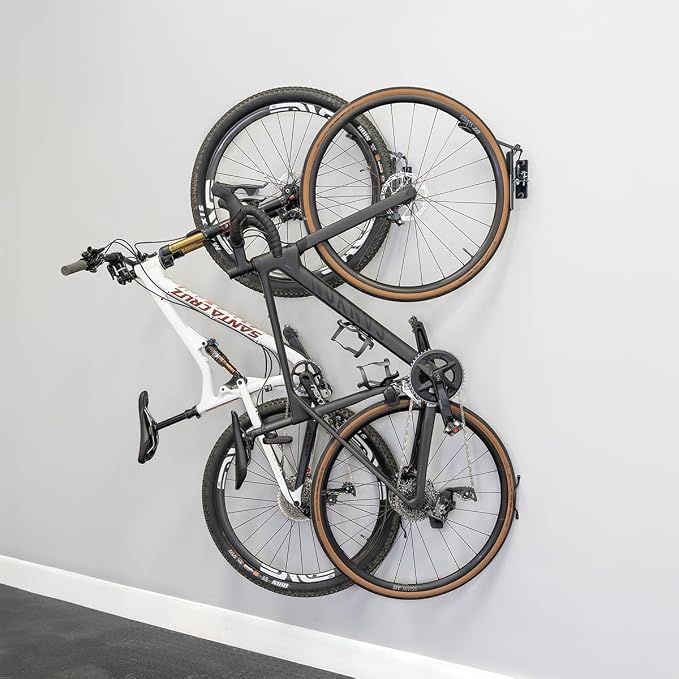 StoreYourBoard Bike Swivel Rack – Wall Mounted Garage Bike Storage, Vertical - Image 8