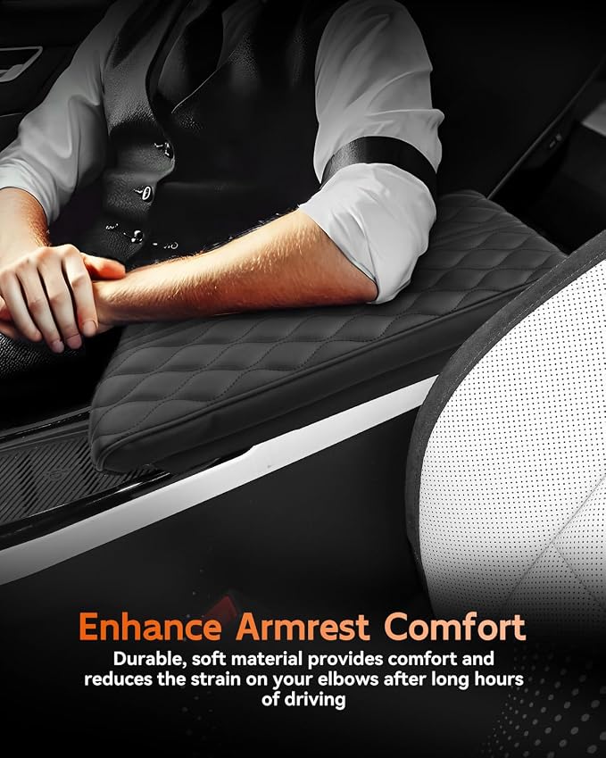 CDEFG for Kia EV6 2022-2025 Center Console Cover Armrest Box Cover for EV6 2022 - Image 5
