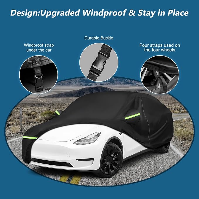 Custom Fit for Tesla Model Y Car Cover - Image 4