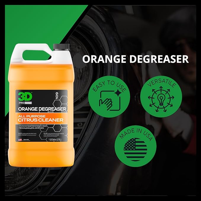 3D Orange Degreaser – Citrus-Based Car Cleaner - Image 4