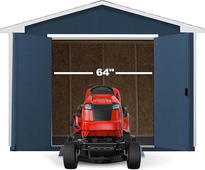 Handy Home Products Charleston Value Gable 10x8 Do-It-Yourself Wooden Storage - Image 2