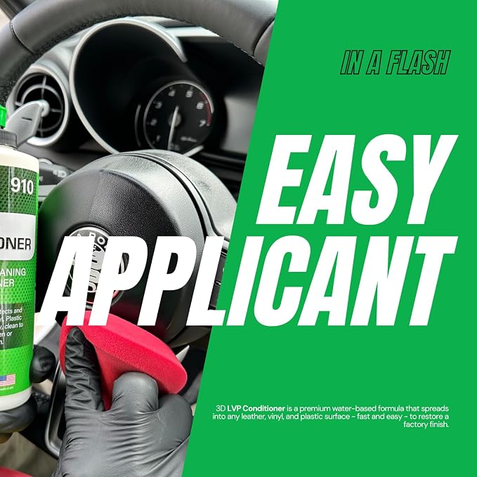 3D Leather, Vinyl & Plastic Conditioner | Restores, Conditions & Protects Car - Image 4