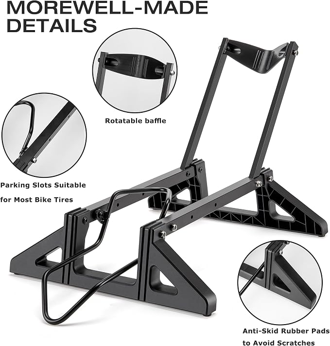 Bike Floor Stand Rack- Indoor Bike Stand - Image 4