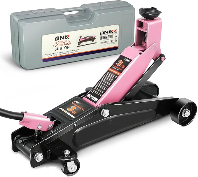 DNA MOTORING 3 Ton Low Profile Floor Jack, 3 tons Capacity Fast Lift Hydraulic by DNAMOTORING-Tools