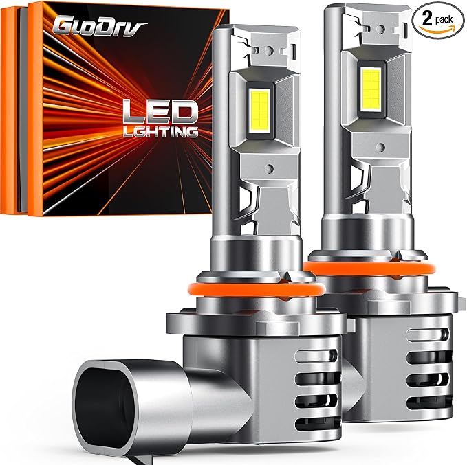 H10 Bulbs 40000lm 800% Brightness Fog Lights Bulbs Real 1:1 Mini Size Design by GloDrv