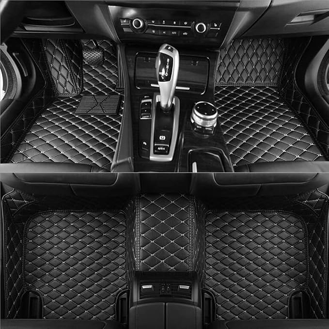 Custom All-Weather Protection Luxury Leather Floor Mats - Image 9