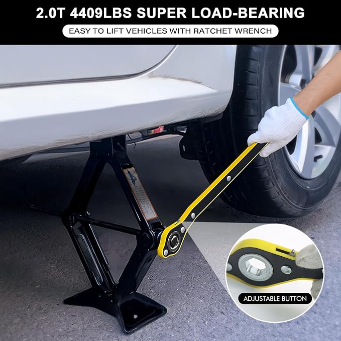 IMAYCC Car Jack Kit, Scissor Jack - Image 5