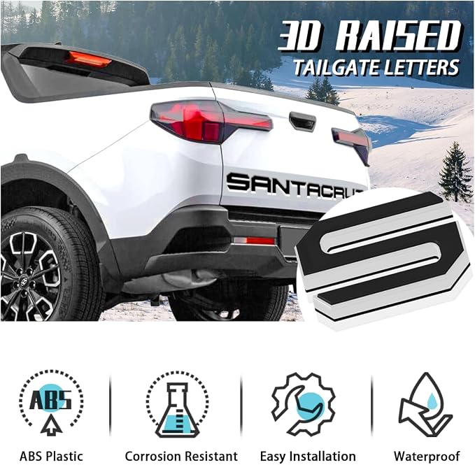 Tailgate Insert Letters Compatible - Image 4