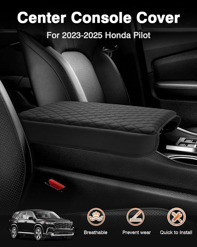 Shademax Custom for Honda Pilot Center Console Cover, Armrest Cover for Honda - Image 2