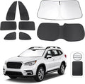 TINGLU Window Shades for Subaru Ascent 2019-2024 2025 Accessories Car Side Full by TINGLU