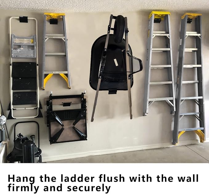 Heavy-Duty Wall Mount Ladder Hooks - Image 4