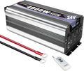 4000 Watt Power Inverter, Car Inverter 24V DC to 110V/120V AC Converter by Cantonape