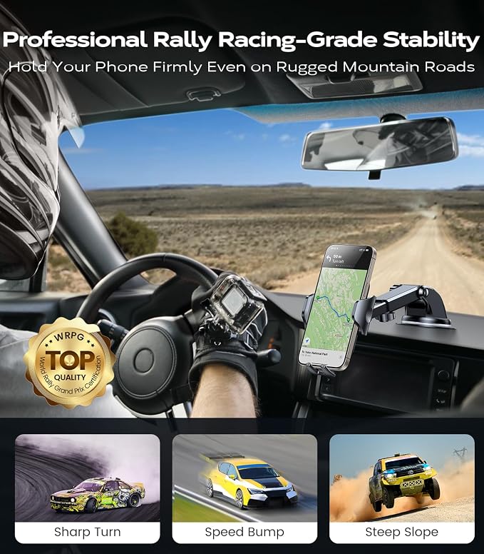 VICSEED Phone Holders for Your Car 2025 Upgraded Car Phone Holder Mount Truck - Image 2