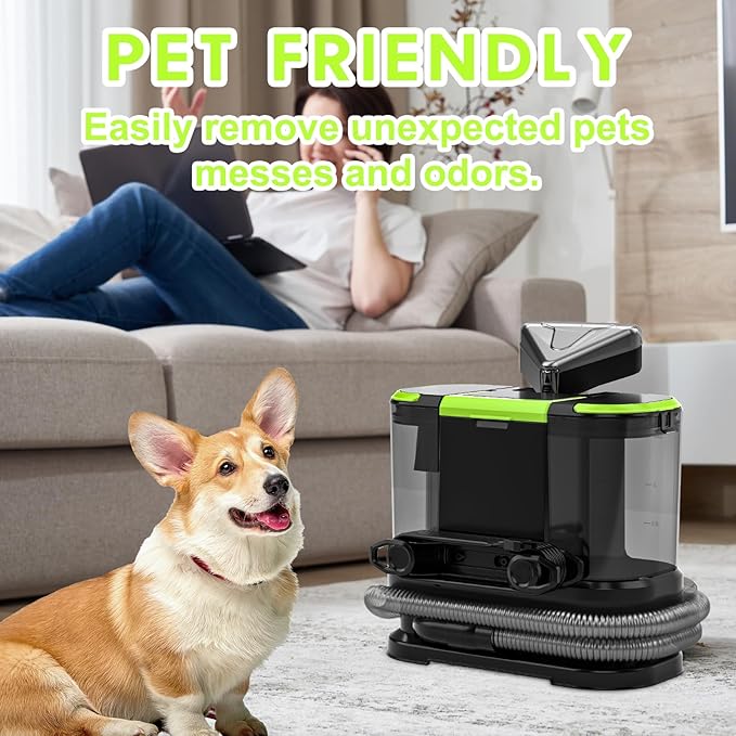 Portable Carpet & Upholstery Cleaner, Deep Cleaning - Image 7