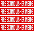 Madrigal Fire Extinguisher Inside Sticker Sign, Weatherproof & UV Protected by Unknown