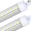 20 Pack, 8FT LED Shop Light Fixture, 144W 15500LM 6000K Cool White, High Output by FTUBET