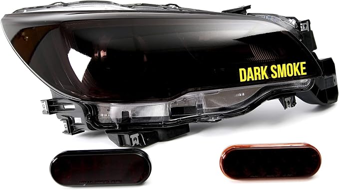 Luxe LightWrap Dark Smoke Universal Headlight Tint Light Tail Kit - Image 3
