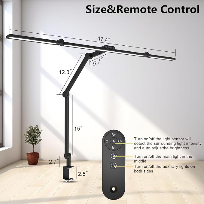 3000 Lumen Ultra Bright Architect Desk Lamp - Image 5