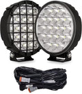 BIGLION.X 6-Inch Round LED Offroad Light 2pcs 210W 32000LM Super Bright Spot by BIGLIONX