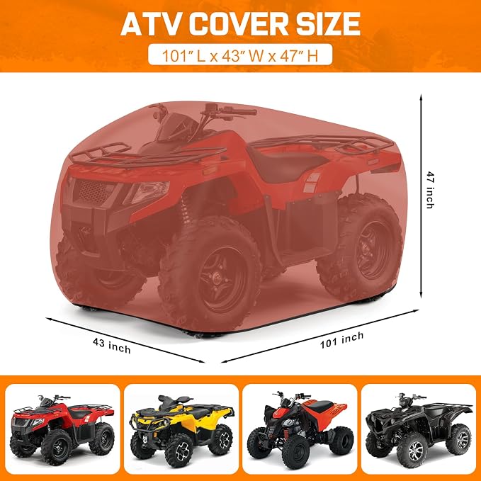 Comnova ATV Cover for 4 Wheelers - Image 2