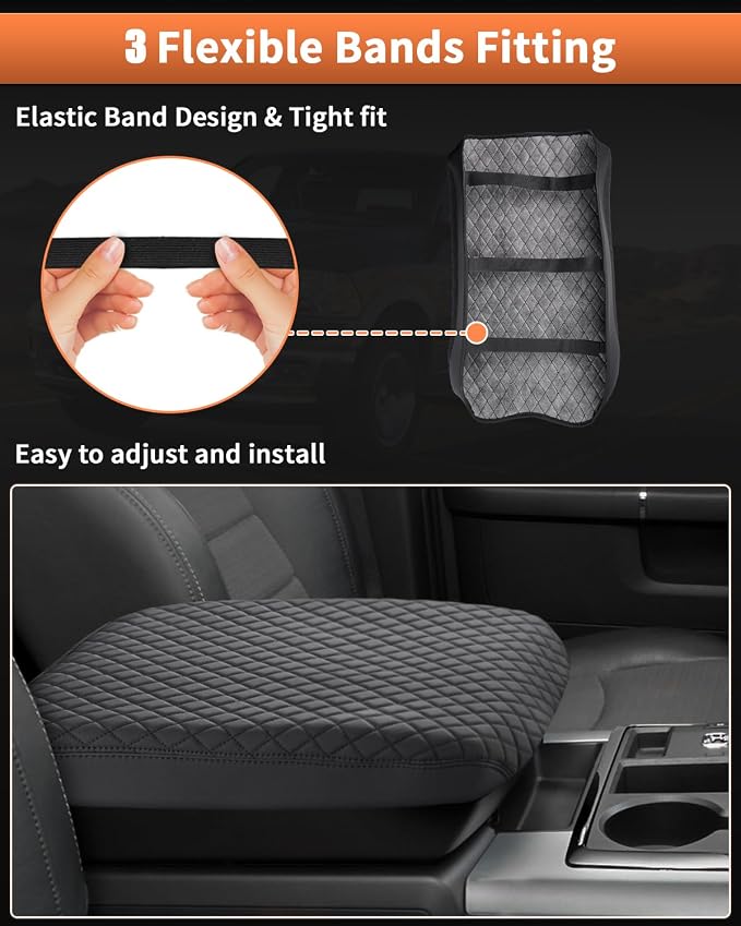 Shademax Custom Fit for Center Console Cover 2002-2012 Dodge Ram 1500 2500 3500 - Image 7