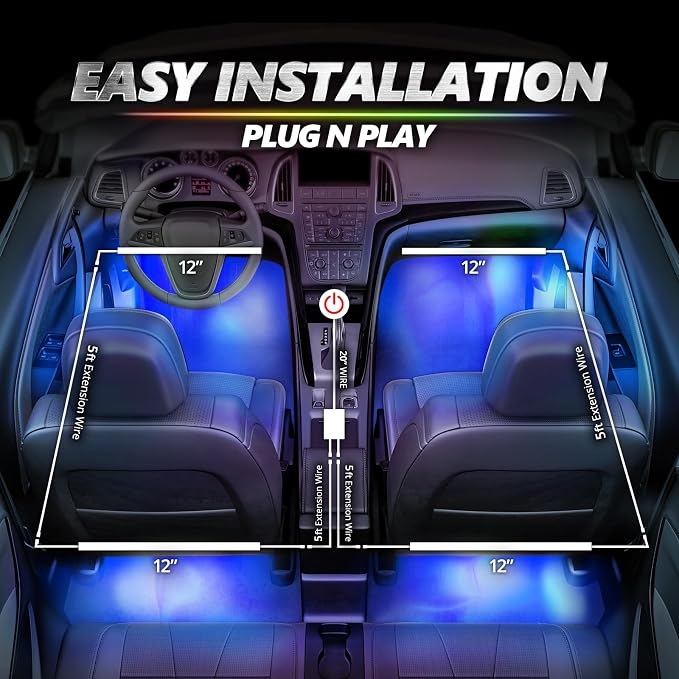 OPT7 Aura Pro Interior Car Lights - Image 6