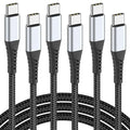 USB C to USB C Cable 3FT, Samsung Galaxy S23 S22, Moto LG, Google Pixel by PEAKLIFT