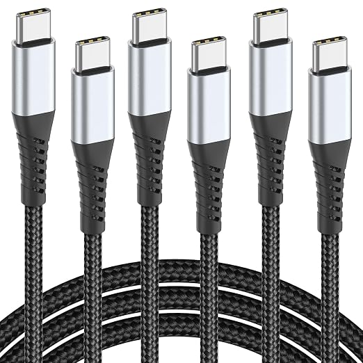 USB C to USB C Cable 3FT, Samsung Galaxy S23 S22, Moto LG, Google Pixel by PEAKLIFT