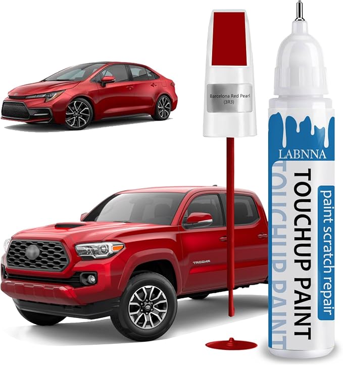 Barcelona Red Pearl Touch Up Paint by LABNNA
