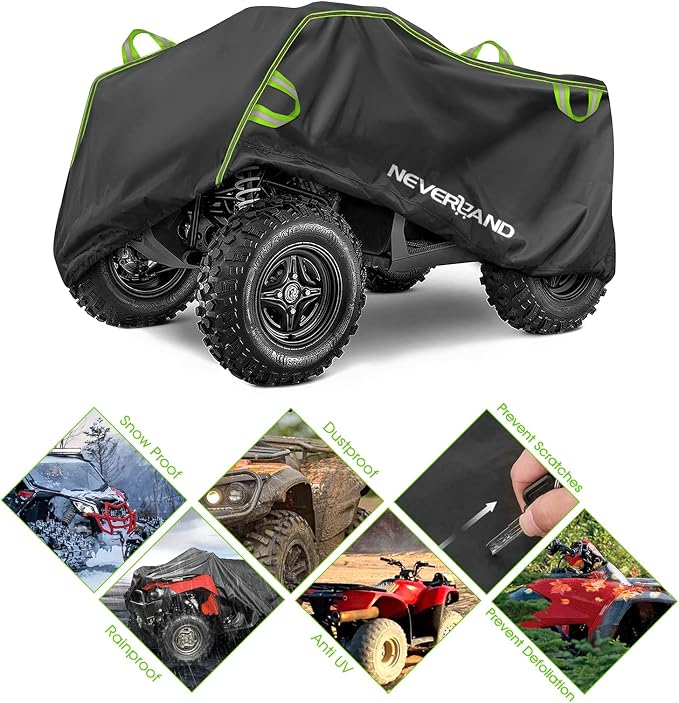 Neverland ATV Cover, Waterproof Heavy Duty 4 Wheeler Cover - Image 8