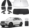 TINGLU Window Shades for Mercedes Benz GLE 350 450 2020-2024 Accessories Car by TINGLU