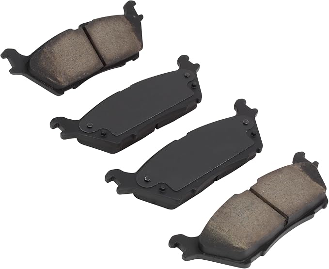 Premium Ceramic Rear Brake Pads Compatible - Image 2
