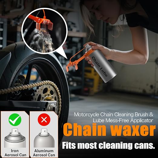 Motorcycle Chain Cleaning Kit, Motorcycle Chain Cleaning & Lubrication Kit - Image 4