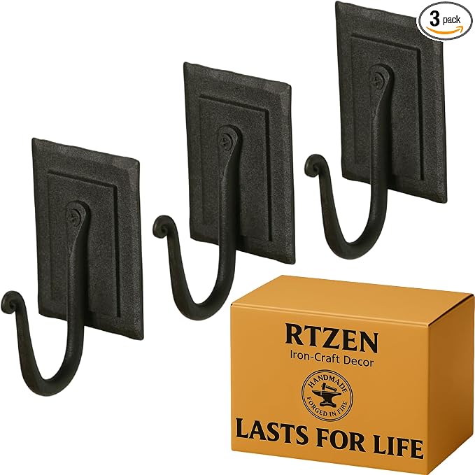 RTZEN Wall Mount Hook Set by RTZEN